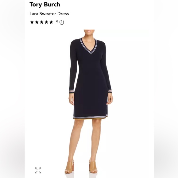 Tory Burch Lara Sweater Dress - Picture 2 of 8